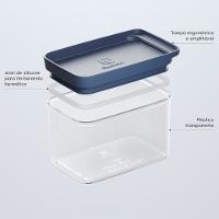 Pote Hermético Organizador Electrolux Experience Empilhável Modular 0,85L - 8