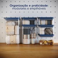 Pote Hermético Organizador Electrolux Experience Empilhável Modular 0,85L - 9