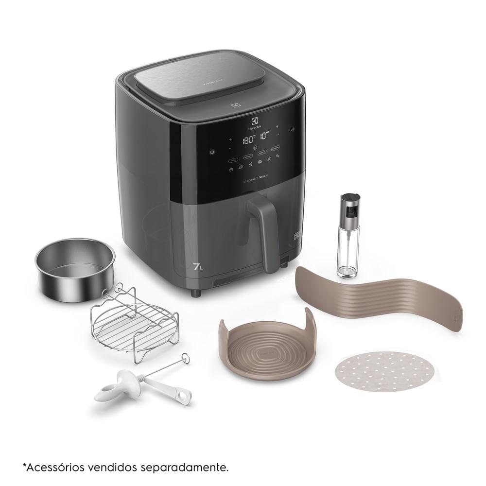 Air Fryer Electrolux por Rita Lobo 7L Digital Cinza Expert c/ Vapor e Autolimpeza 1700W (EAF180) - 3