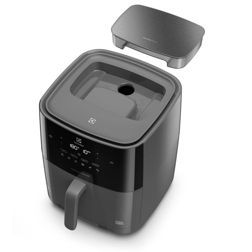 Air Fryer Electrolux por Rita Lobo 7L Digital Cinza Expert c/ Vapor e Autolimpeza 1700W (EAF180) - 5
