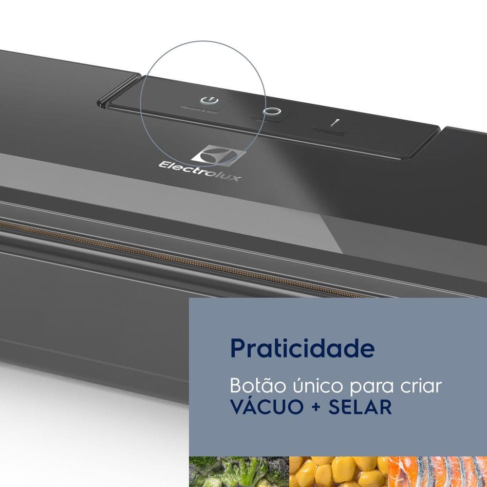 Seladora à vácuo Electrolux portátil Cinza Silenciosa - 7