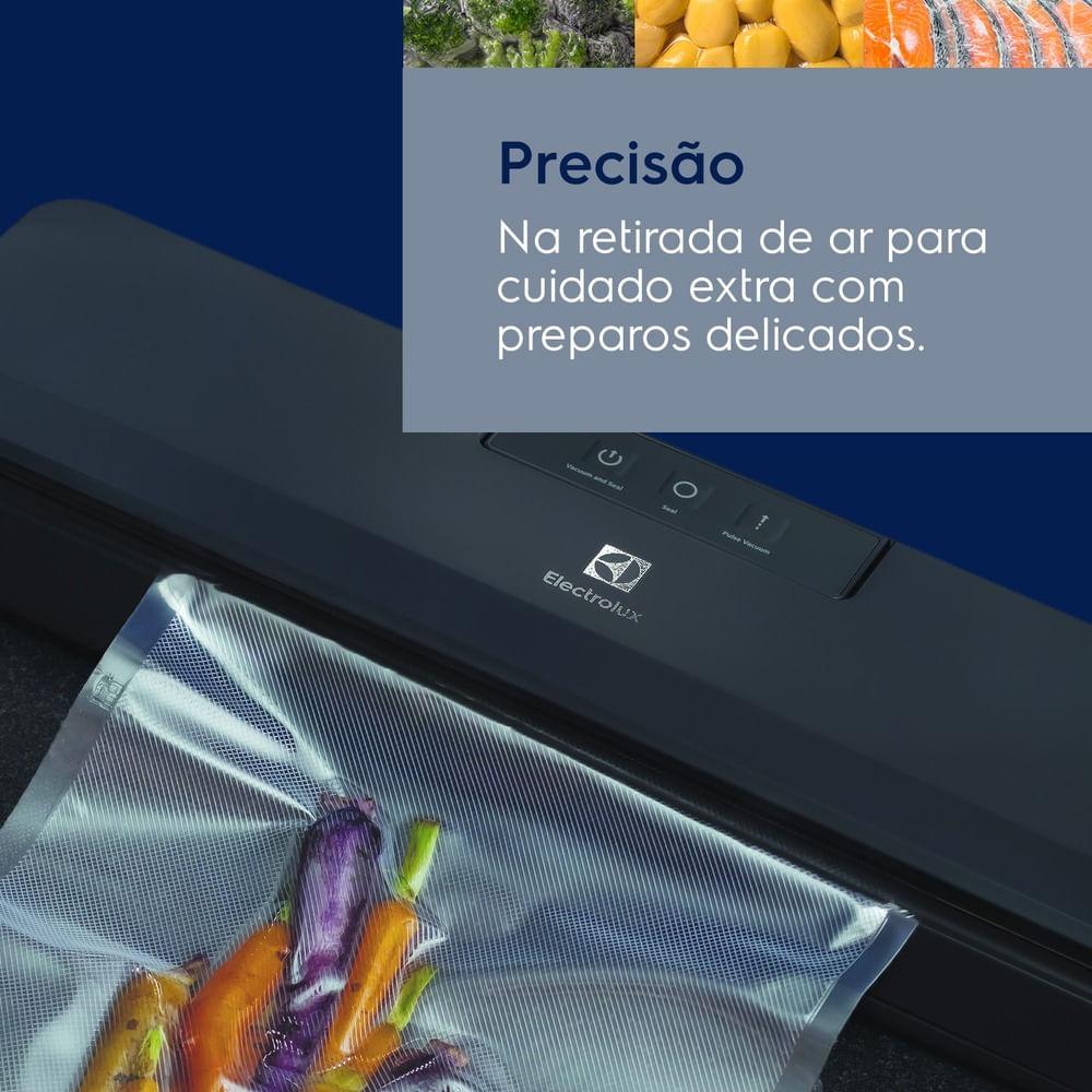 Seladora à vácuo Electrolux portátil Cinza Silenciosa - 9