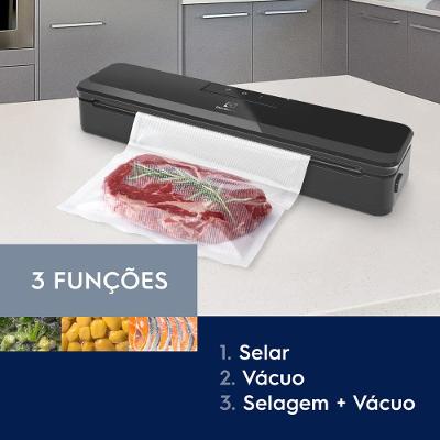Seladora à vácuo Electrolux portátil Cinza Silenciosa