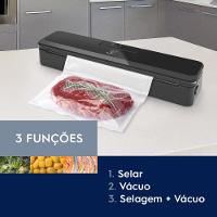 Seladora à vácuo Electrolux portátil Cinza Silenciosa - 8