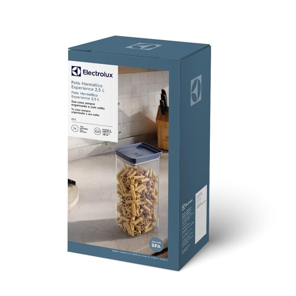 Pote Hermético Organizador Electrolux Experience Empilhável Modular 2,5L - 5