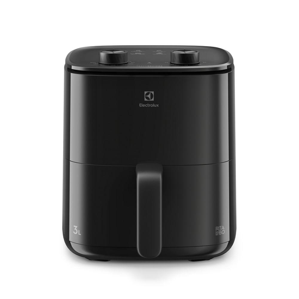 Air Fryer Electrolux por Rita Lobo 3L Preta Efficient c/ Desligamento Automático 1200W (EAF05) - 1