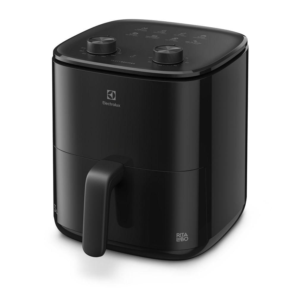 Air Fryer Electrolux por Rita Lobo 3L Preta Efficient c/ Desligamento Automático 1200W (EAF05) - 6