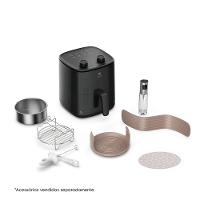 Air Fryer Electrolux por Rita Lobo 3L Preta Efficient c/ Desligamento Automático 1200W (EAF05) - 3