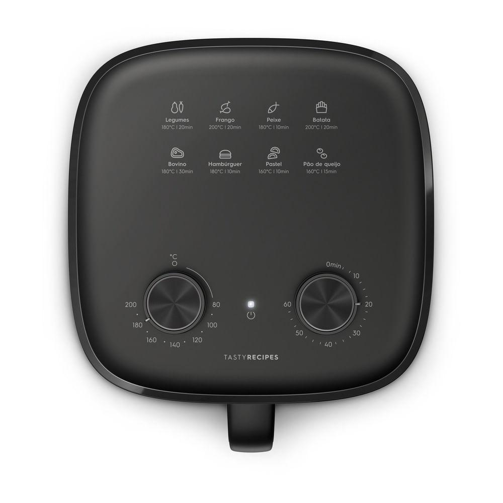 Air Fryer Electrolux por Rita Lobo 3L Preta Efficient c/ Desligamento Automático 1200W (EAF05) - 4
