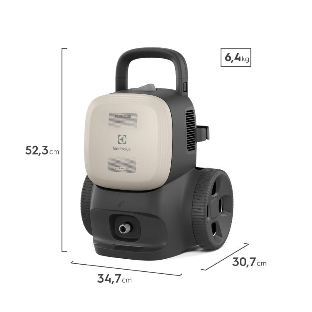Lavadora de Alta Pressão Electrolux 2250PSI 1800W UltraWash Dispenser detergente Integrado (UWS2250) - 3