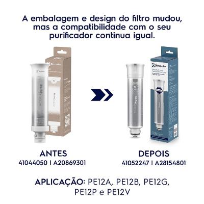 Filtro/Refil Original de Água Acqua Pure para Purificador Electrolux PC02X/PE12A/PE12B/PE12G/PE12V/PE12P