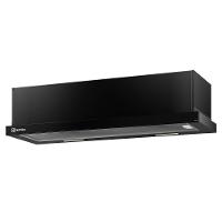 Depurador de Ar Electrolux 90cm Retrátil Preto Efficient com Luz de Led (DE9RB)