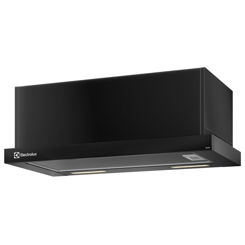 Depurador de Ar Electrolux 60cm Retrátil Preto Efficient com Luz de Led (DE6RB) - 2