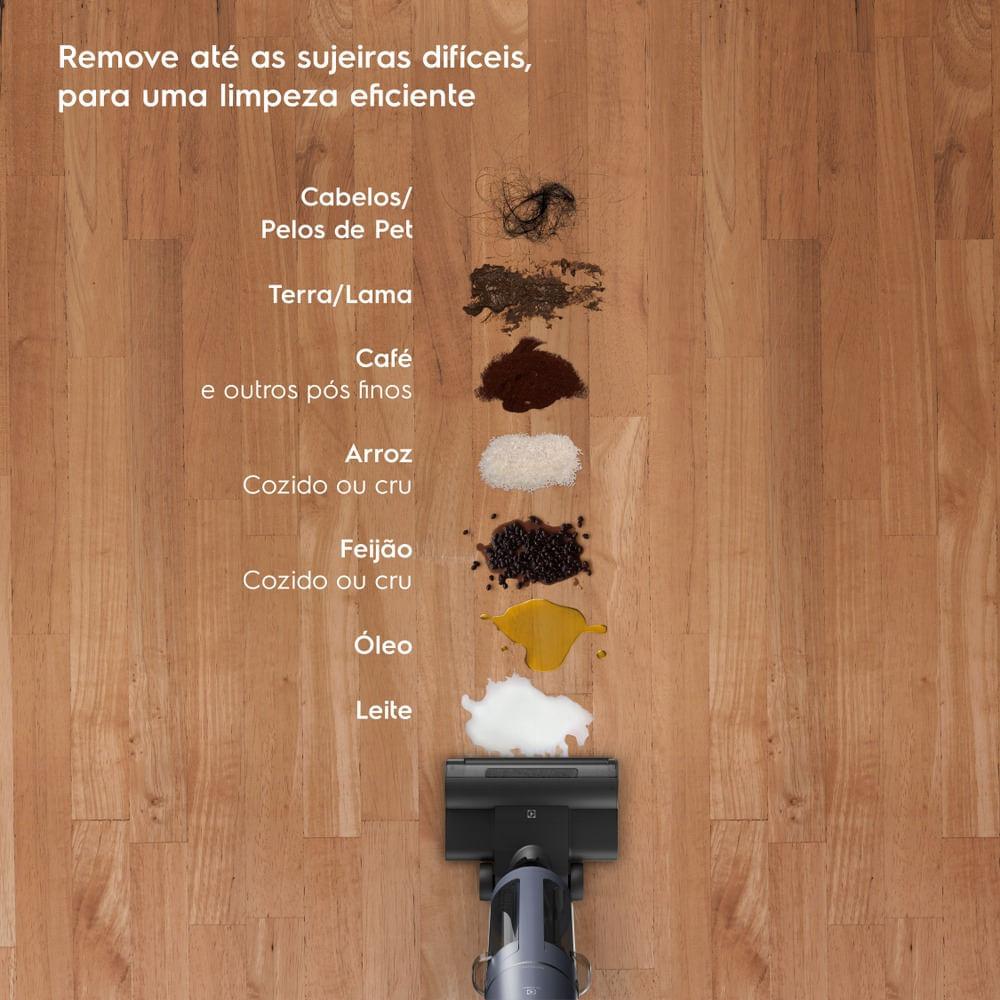 Limpadora de Piso sem Fio Electrolux Experience MultiClean 3 em 1 até 40 min Azul (EMC2500) - 7
