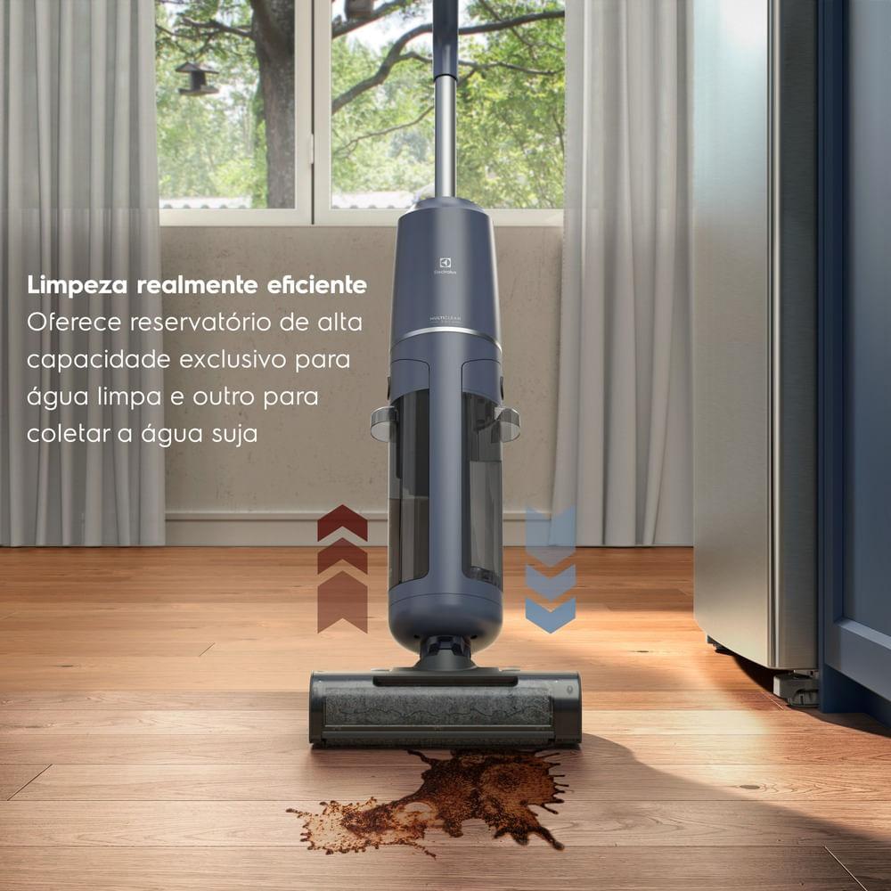 Limpadora de Piso sem Fio Electrolux Experience MultiClean 3 em 1 até 40 min Azul (EMC2500) - 1
