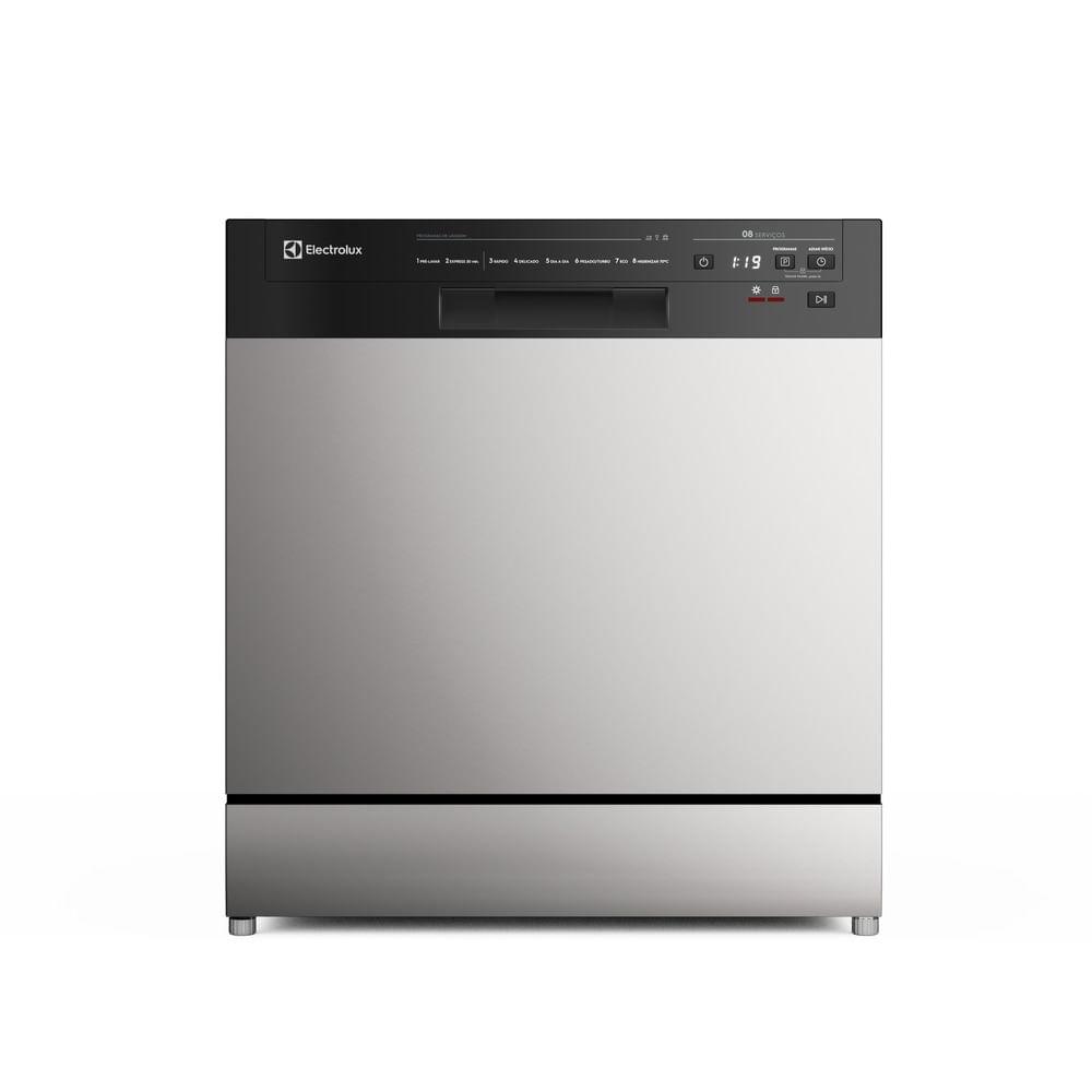 Lava-Louça Electrolux 8 Serviços Inox com Programa Lava & Seca 50 min (LS08E) - 1