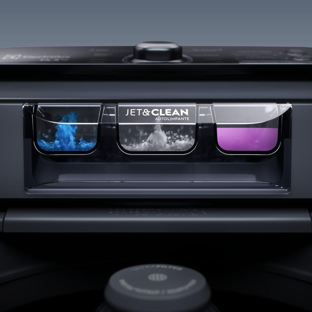 Máquina de Lavar Electrolux 14,5kg Preta Efficient Cesto Inox, Jet&Clean e Filtro Fiapos (LEP15) - 9