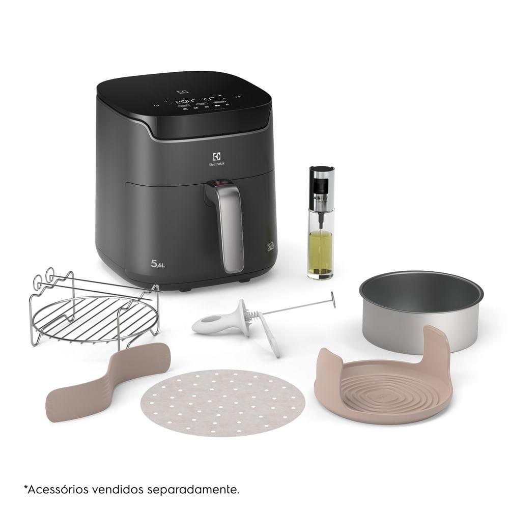 Air Fryer Electrolux por Rita Lobo 5,6L Digital Cinza Experience Economia de Energia 1400W (EAF45) - 3