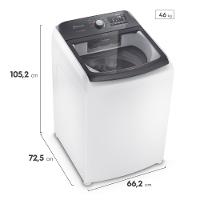 Máquina de Lavar 15kg Electrolux Premium Care com Cesto Inox. Jet&Clean e Time Control (LEC15) - 2