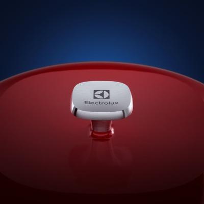 Panela de Ferro Fundido Esmaltado Caçarola Electrolux Expert 24cm Vermelha