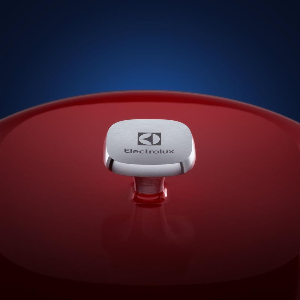 Panela de Ferro Fundido Esmaltado Oval Electrolux Expert 27cm Vermelha - 5