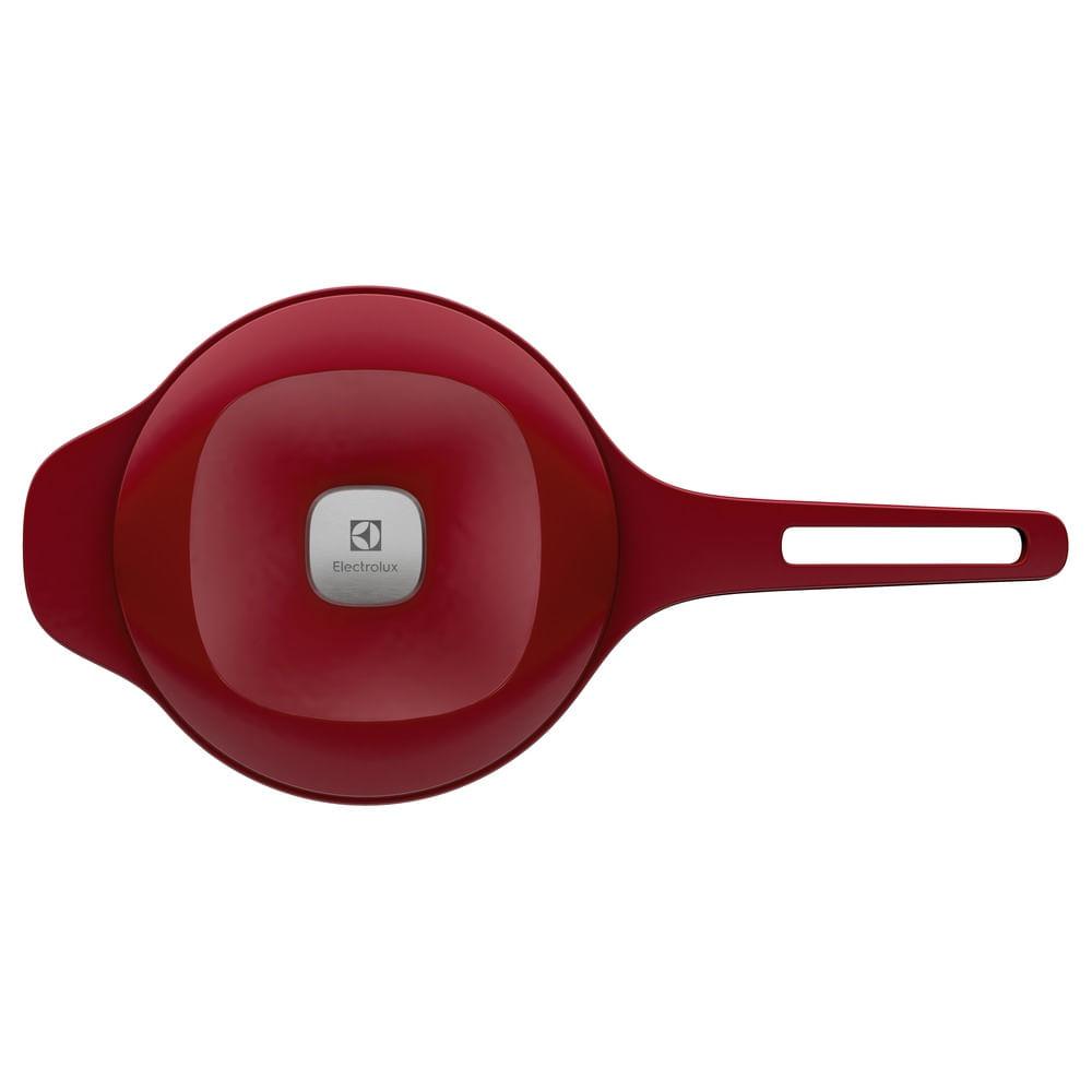 Panela de Ferro Fundido Esmaltado Molheira Electrolux Expert 20cm Vermelha - 4