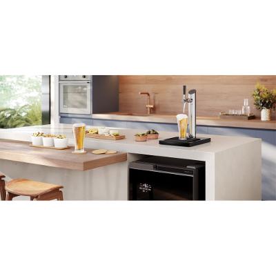 Torre de Chopp Electrolux Beer Flow Inox 1 Torneira e Base Preta para Cervejeira Home Bar