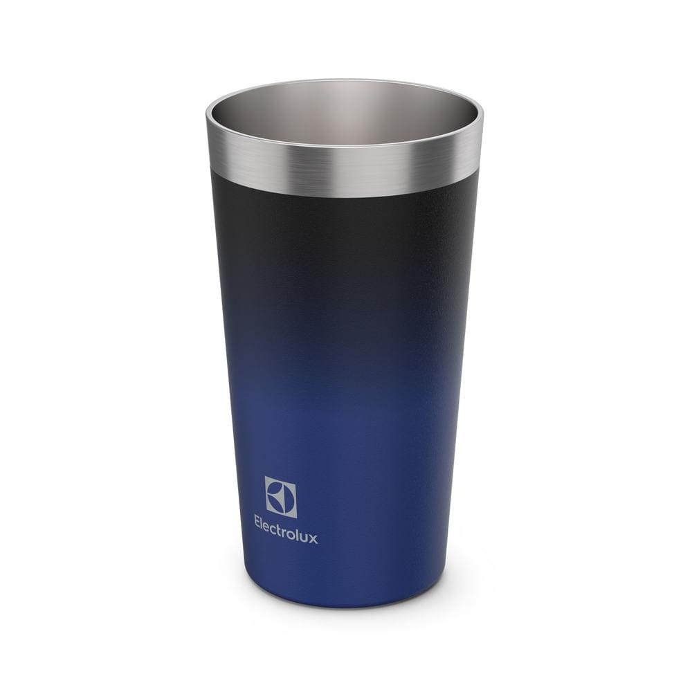 Copo Térmico de Cerveja e Chopp Electrolux Home Bar 560ml Inox Degrade Azul e Preto - 3