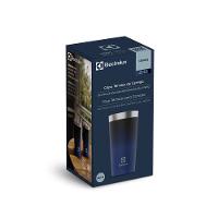 Copo Térmico de Cerveja e Chopp Electrolux Home Bar 560ml Inox Degrade Azul e Preto - 8