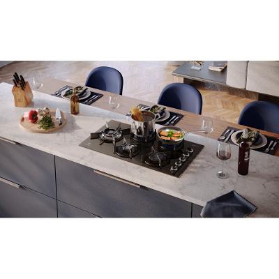 Cooktop 5 Bocas a Gás Electrolux Mesa Vidro Expert ChamaPrecisa e Grade Ferro Fundido (KE5GW)