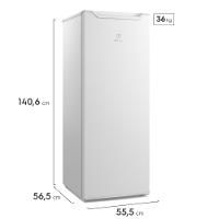 Geladeira Electrolux 213L Uma Porta com Freezer Duas Estrelas Cor Branca (RE21) - 2