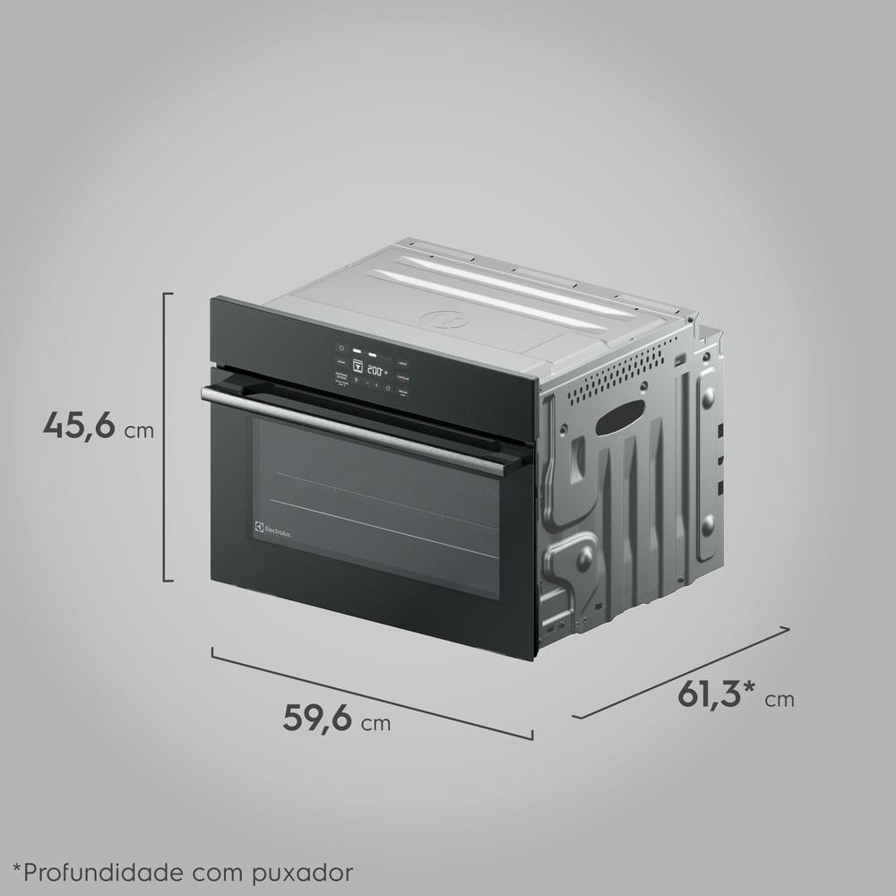 Forno de Embutir Elétrico Electrolux 50L Experience Air Fryer, PerfectCook360 e Painel Touch (OE5EA) - 3