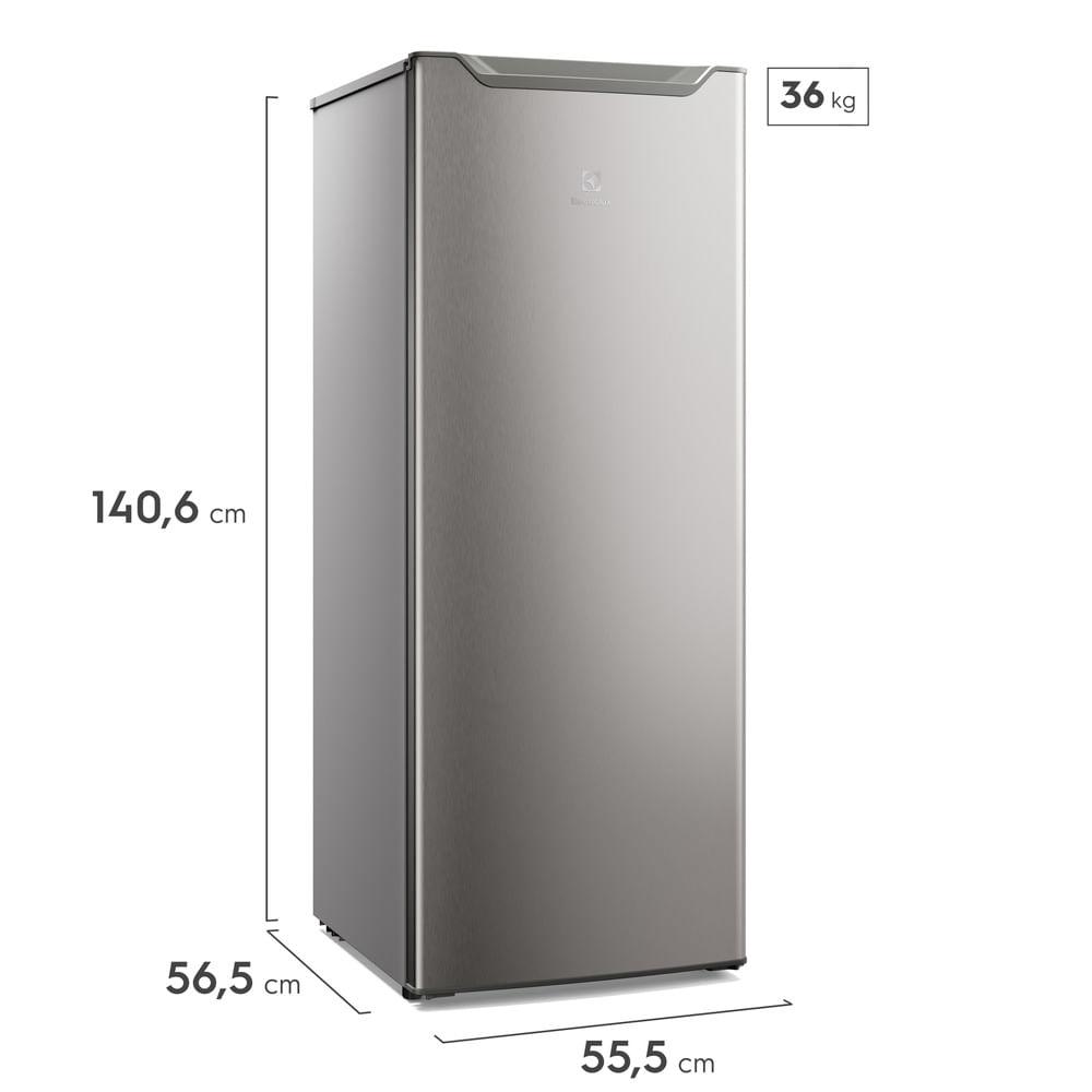 Geladeira Electrolux 213L Uma Porta com Freezer Duas Estrelas Cor Inox (RE21S) - 2