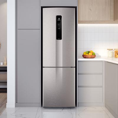 Geladeira Electrolux Frost Free Inverter 400L Efficient AutoSense e Rapid Freeze Inverse Inox Look (IB6S)