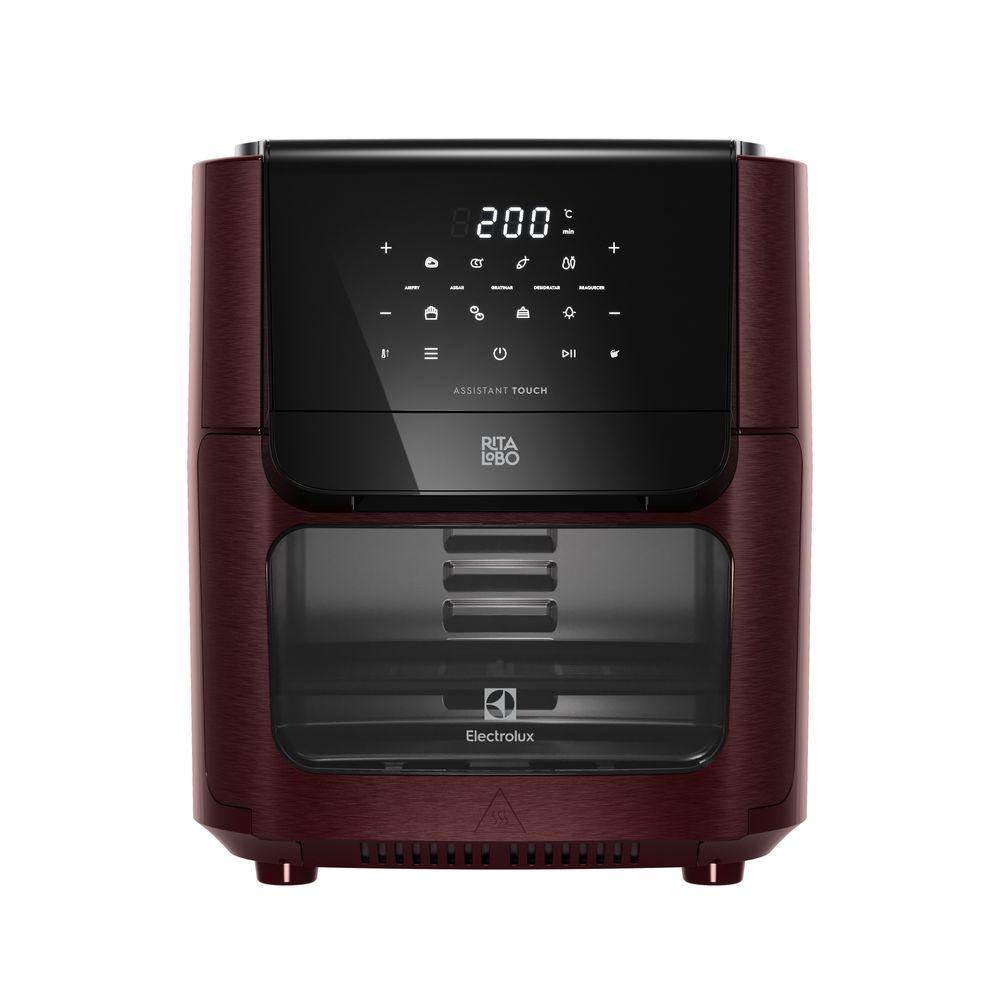 Air Fryer Oven Electrolux por Rita Lobo 12L Digital Vermelha Escura Experience 1700W (EAF86) - 1
