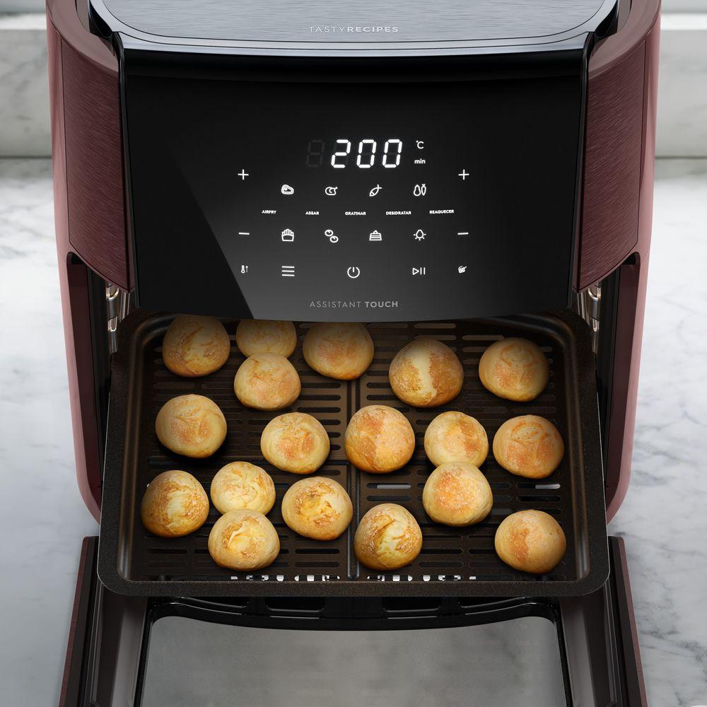 Air Fryer Oven Electrolux por Rita Lobo 12L Digital Vermelha Escura Experience 1700W (EAF86) - 6