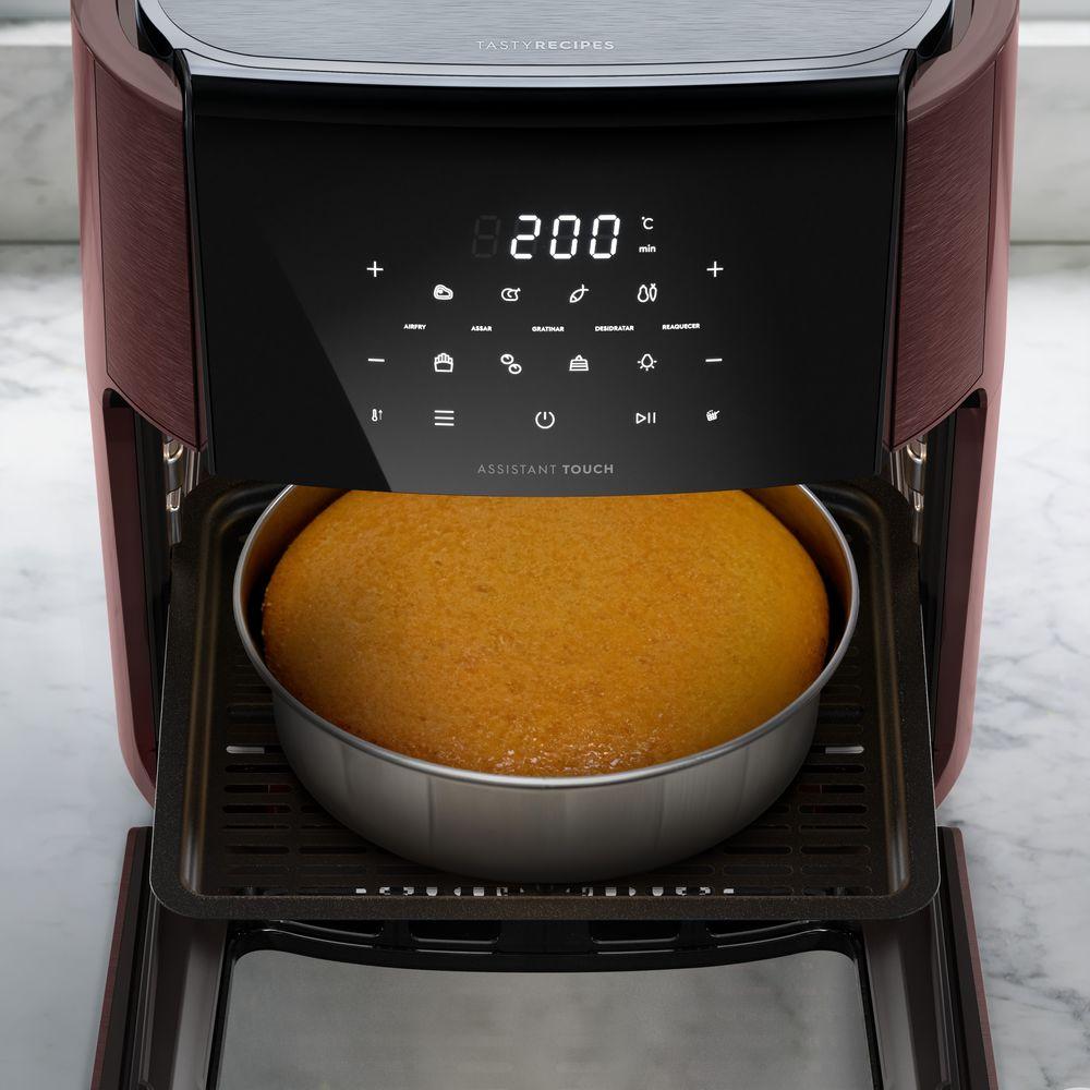 Air Fryer Oven Electrolux por Rita Lobo 12L Digital Vermelha Escura Experience 1700W (EAF86) - 7