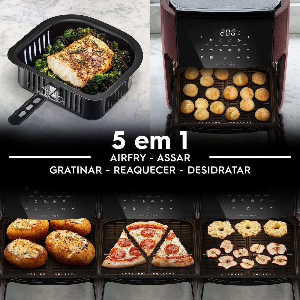 Air Fryer Oven Electrolux por Rita Lobo 12L Digital Vermelha Escura Experience 1700W (EAF86) - 8