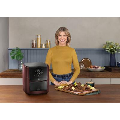 Air Fryer Oven Electrolux por Rita Lobo 12L Digital Vermelha Escura Experience 1700W (EAF86)