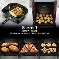 Air Fryer Oven Electrolux por Rita Lobo 12L Digital Vermelha Escura Experience 1700W (EAF86) - 8