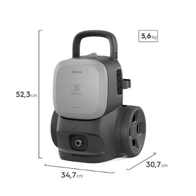 Lavadora de Alta Pressão Electrolux 1850PSI 1500W PowerWash Aplicador Detergente (EWS1850)