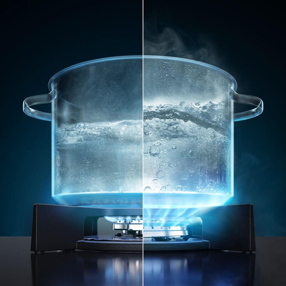 Cooktop 5 Bocas a Gás Electrolux Mesa Vidro Experience ChamaPrecisa e Multi Chama (KE5GC) - 8