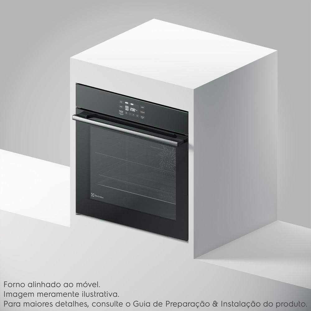 Forno de Embutir Elétrico Electrolux 80L Experience Air fryer, PerfectCook360 e Painel Touch (OE8EA) - 7