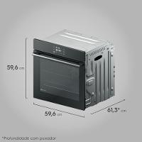 Forno de Embutir Elétrico Electrolux 80L Experience Air fryer, PerfectCook360 e Painel Touch (OE8EA) - 2