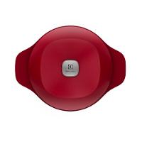 Jogo de Panelas Electrolux de Ferro Fundido Esmaltado Vermelha Expert com 3 Peças - 1