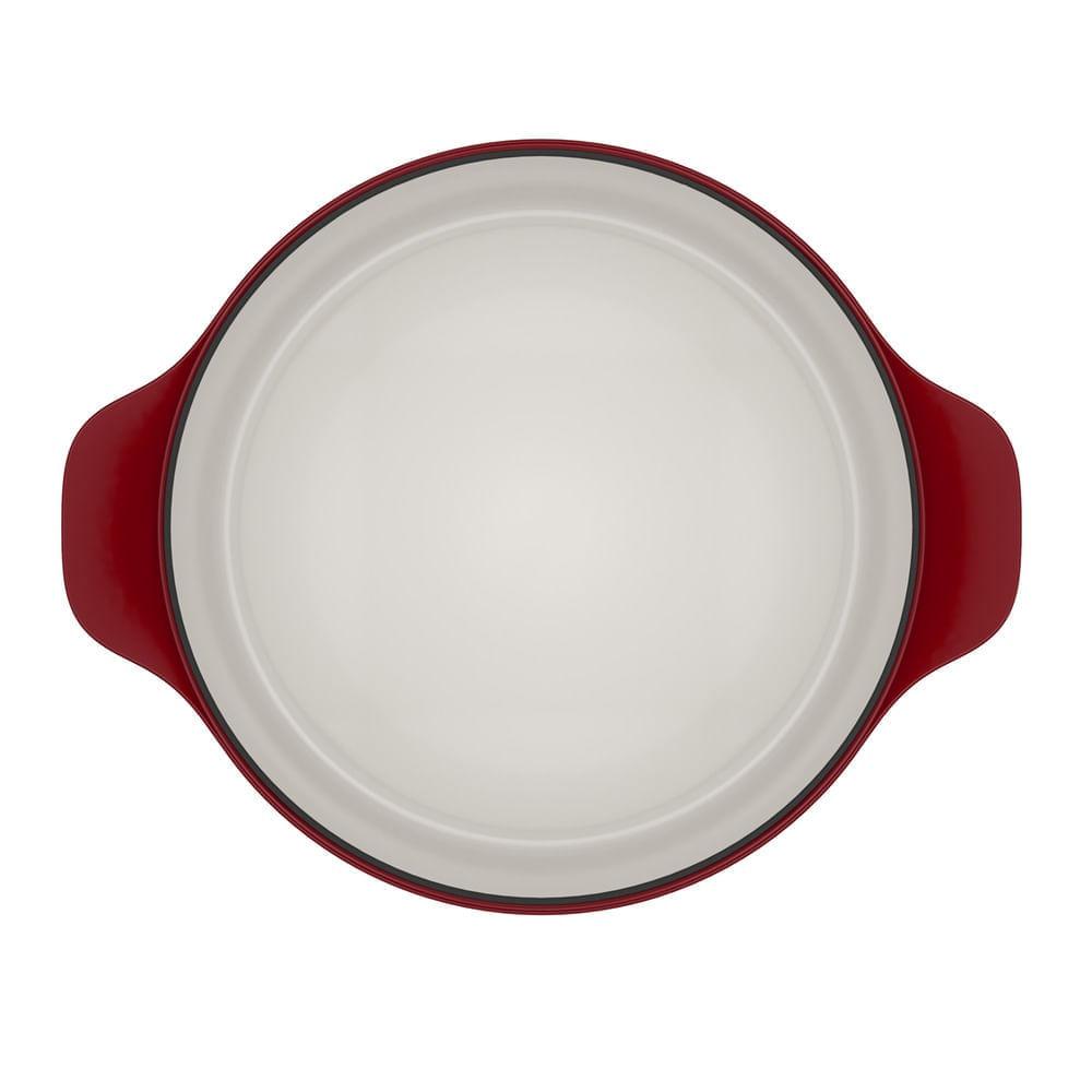 Jogo de Panelas Electrolux de Ferro Fundido Esmaltado Vermelha Expert 2 Peças - 6