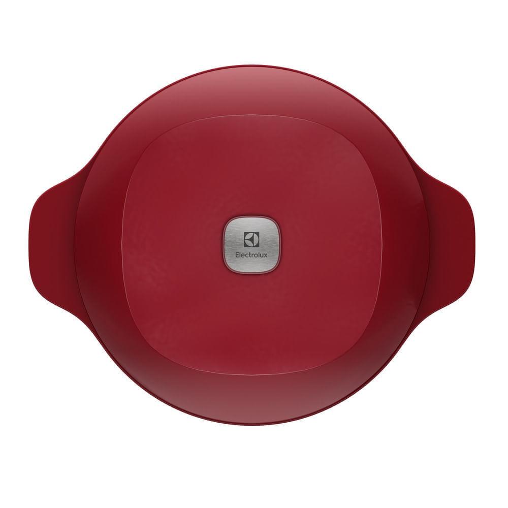 Jogo de Panelas Electrolux de Ferro Fundido Esmaltado Vermelha Expert 2 Peças - 8