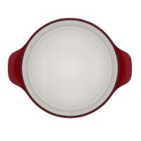 Jogo de Panelas Electrolux de Ferro Fundido Esmaltado Vermelha Expert 2 Peças - 6