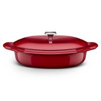 Jogo de Panelas Electrolux de Ferro Esmaltado Vermelhas 5 peças Expert - 2