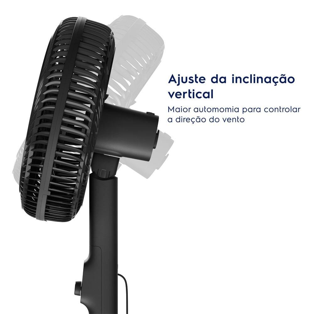 Ventilador de Coluna Electrolux 40cm 6 Pás Efficient DuoForce Air+ Cinza (EFS40) - 7